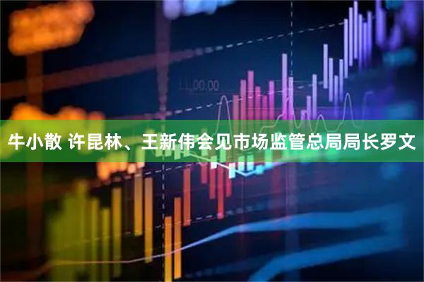 牛小散 许昆林、王新伟会见市场监管总局局长罗文