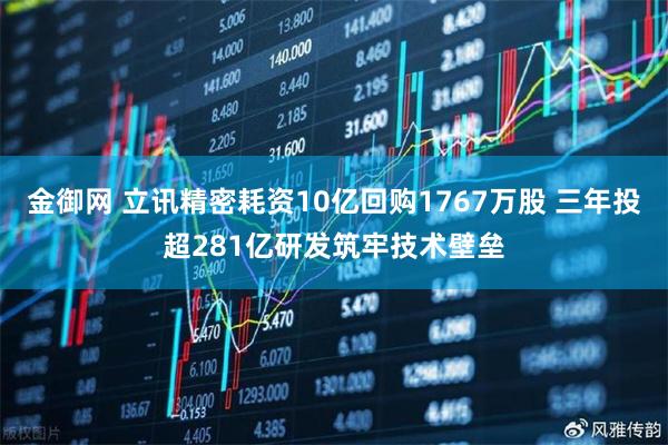 金御网 立讯精密耗资10亿回购1767万股 三年投超281亿研发筑牢技术壁垒